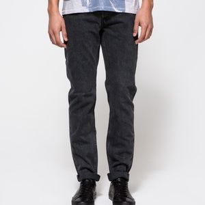 Mens APC Petit New Standard Stonewashed Black
